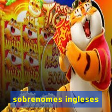 sobrenomes ingleses